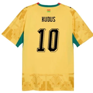 Maglia Calcio Ghana Kudus #10 Mondiali 2026 Trasferta Uomo