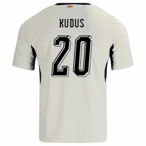 Maglia Calcio Ghana Kudus #20 Mondiali 2026 Prima Uomo