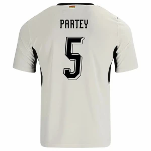 Maglia Calcio Ghana Partey #5 Mondiali 2026 Prima Uomo