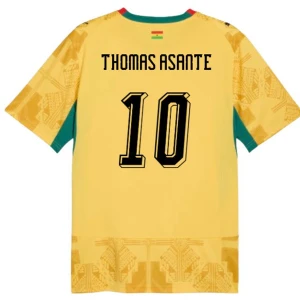 Maglia Calcio Ghana Thomas Asante #10 Mondiali 2026 Trasferta Uomo