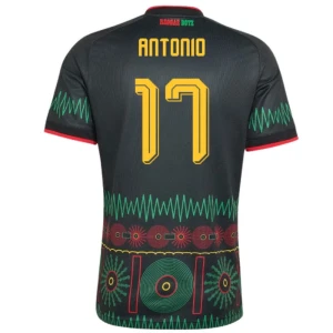 Maglia Calcio Giamaica 2026 Antonio #17 Trasferta Uomo
