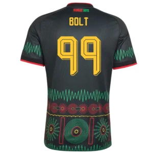 Maglia Calcio Giamaica 2026 Bolt #99 Trasferta Uomo