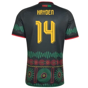 Maglia Calcio Giamaica 2026 Hayden #14 Trasferta Uomo