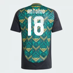 Maglia Calcio Giamaica Antonio #18 Copa America 2024 Trasferta Uomo