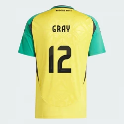 Maglia Calcio Giamaica Gray #12 Copa America 2024 Prima Uomo