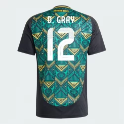 Maglia Calcio Giamaica Gray #12 Copa America 2024 Trasferta Uomo