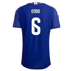 Maglia Calcio Giappone Endo #6 Mondiali 2026 Prima Uomo