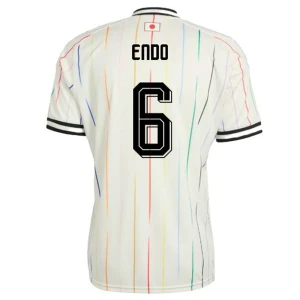 Maglia Calcio Giappone Endo #6 Mondiali 2026 Trasferta Uomo