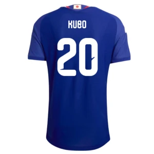 Maglia Calcio Giappone Kubo #20 Mondiali 2026 Prima Uomo