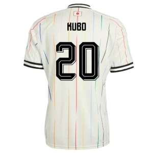 Maglia Calcio Giappone Kubo #20 Mondiali 2026 Trasferta Uomo