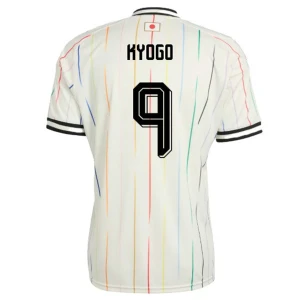 Maglia Calcio Giappone Kyogo #9 Mondiali 2026 Trasferta Uomo
