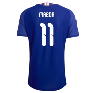 Maglia Calcio Giappone Maeda #11 Mondiali 2026 Prima Uomo