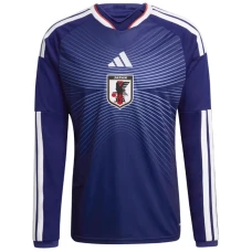 Maglia Calcio Giappone Mondiali 2026 Prima Uomo Manica Lunga