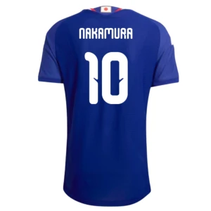 Maglia Calcio Giappone Nakamura #10 Mondiali 2026 Prima Uomo