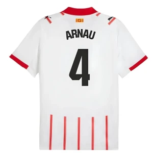 Maglia Calcio Girona FC Arnau #4 2025-26 Prima Uomo