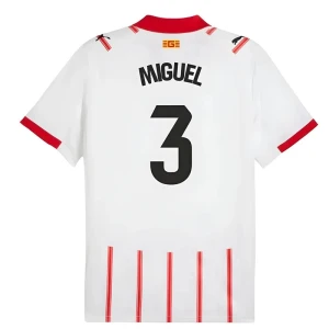 Maglia Calcio Girona FC Miguel #3 2025-26 Prima Uomo