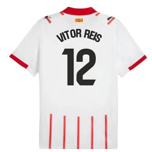 Maglia Calcio Girona FC Vitor Reis #12 2025-26 Prima Uomo