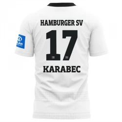 Maglia Calcio Hamburger SV Karabec #17 2024-25 Prima Uomo