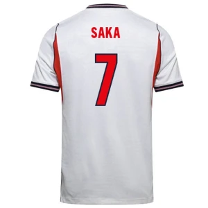 Maglia Calcio Inghilterra Bukayo Saka #7 Mondiali 2026 Prima Uomo
