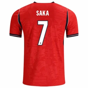 Maglia Calcio Inghilterra Bukayo Saka #7 Mondiali 2026 Trasferta Uomo