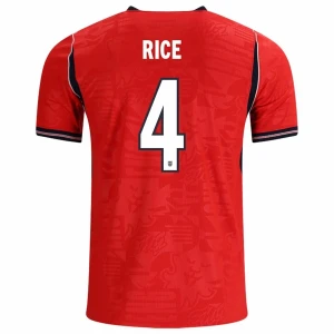 Maglia Calcio Inghilterra Declan Rice #4 Mondiali 2026 Trasferta Uomo
