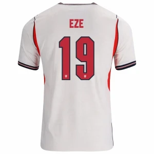 Maglia Calcio Inghilterra Eze #19 Mondiali 2026 Prima Uomo