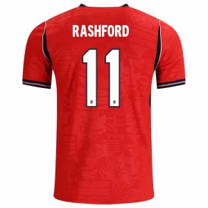 Maglia Calcio Inghilterra Marcus Rashford #11 Mondiali 2026 Trasferta Uomo