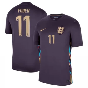 Maglia Calcio Inghilterra Phil Foden #11 Europei 2024 Trasferta Uomo