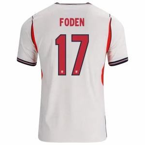 Maglia Calcio Inghilterra Phil Foden #17 Mondiali 2026 Prima Uomo
