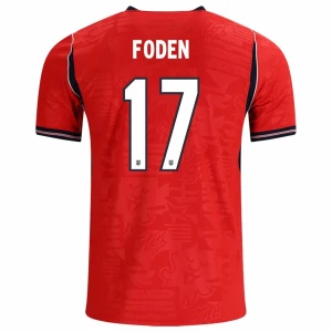 Maglia Calcio Inghilterra Phil Foden #17 Mondiali 2026 Trasferta Uomo