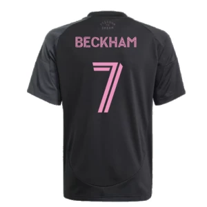 Maglia Calcio Inter Miami CF 2025-26 David Beckham #7 Trasferta Uomo