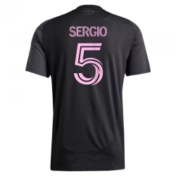 Maglia Calcio Inter Miami CF 2025-26 Sergio #5 Trasferta Uomo