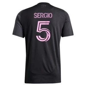 Maglia Calcio Inter Miami CF 2025-26 Sergio #5 Trasferta Uomo