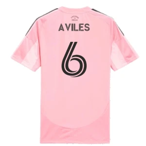 Maglia Calcio Inter Miami CF Aviles #6 2025-26 Prima Uomo