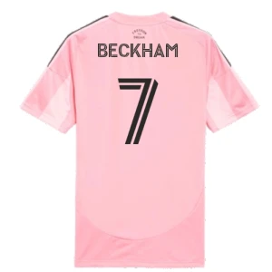 Maglia Calcio Inter Miami CF David Beckham #7 2025-26 Prima Uomo