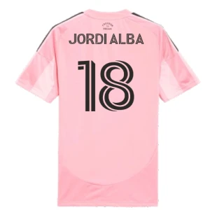 Maglia Calcio Inter Miami CF Jordi Alba #18 2025-26 Prima Uomo