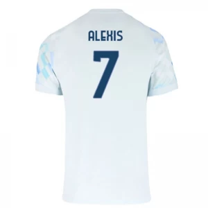 Maglia Calcio Inter Milan 2025-26 Alexis Sánchez #7 Trasferta Uomo