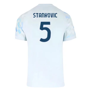 Maglia Calcio Inter Milan 2025-26 Stankovic #5 Trasferta Uomo