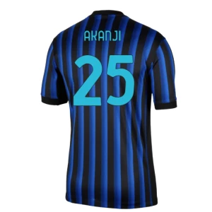 Maglia Calcio Inter Milan Akanji #25 2025-26 Prima Uomo