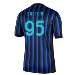 Maglia Calcio Inter Milan Alessandro Bastoni #95 2025-26 Prima Uomo