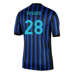Maglia Calcio Inter Milan Pavard #28 2025-26 Prima Uomo
