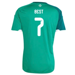 Maglia Calcio Irlanda del Nord Best #7 2026 Prima Uomo