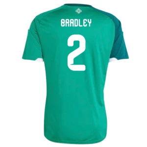 Maglia Calcio Irlanda del Nord Bradley #2 2026 Prima Uomo