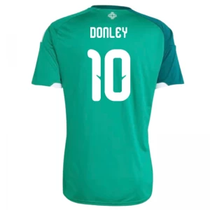 Maglia Calcio Irlanda del Nord Donley #10 Mondiali 2026 Prima Uomo