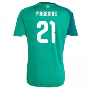 Maglia Calcio Irlanda del Nord Magennis #21 Mondiali 2026 Prima Uomo