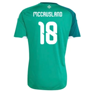 Maglia Calcio Irlanda del Nord Mccausland #18 2026 Prima Uomo