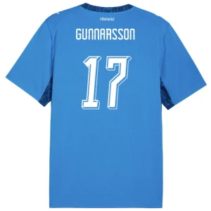 Maglia Calcio Islanda Gunnarsson #17 2026 Prima Uomo