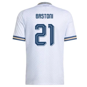 Maglia Calcio Italia 2026 Alessandro Bastoni #21 Trasferta Uomo