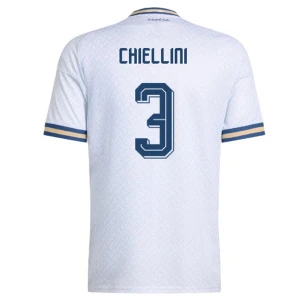 Maglia Calcio Italia 2026 Giorgio Chiellini #3 Trasferta Uomo