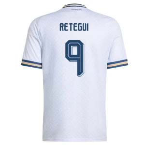 Maglia Calcio Italia 2026 Retegui #9 Trasferta Uomo